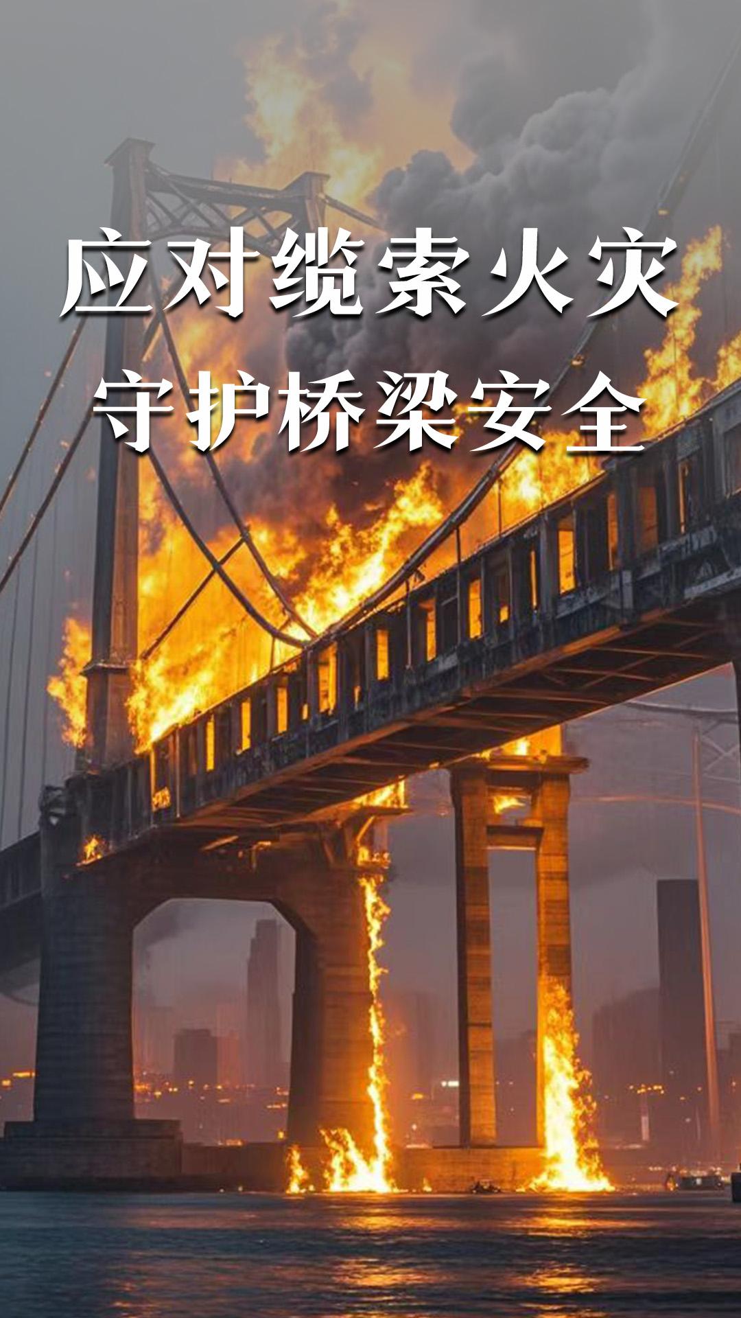 应对缆索火灾，守护桥梁安全