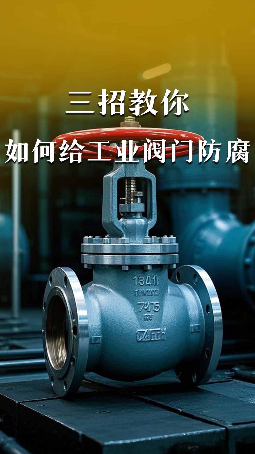 三招教你如何给工业阀门防腐