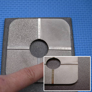 表面粗糙度样板：ISO 样板（ISO8502－3：1998） Rugotest 样板 Keantator样板